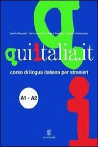 Book QUI ITALIA.IT. Corso di lingua italiana per stranieri. Livello elementare. Con DVD Marina Falcinelli