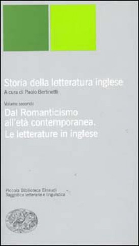 Libro Storia della letteratura inglese P. Bertinetti