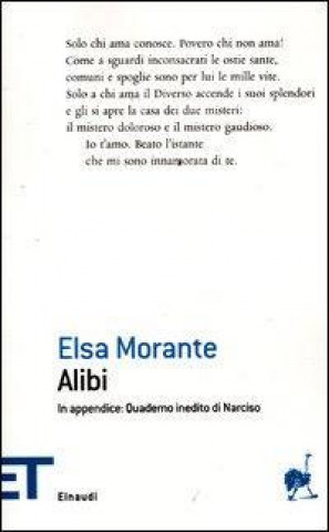 Kniha Alibi Elsa Morante