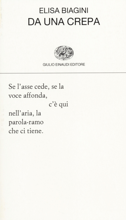 Kniha Da una crepa Elisa Biagini