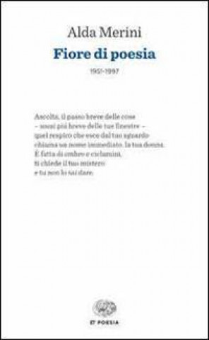 Kniha Fiore di poesia Alda Merini