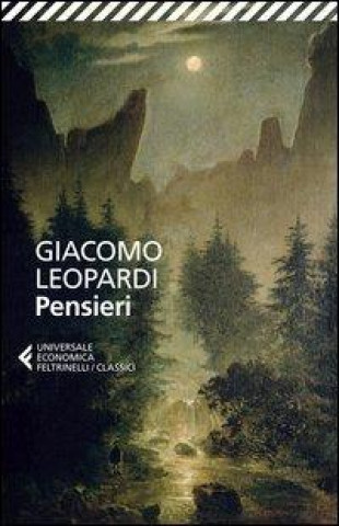 Kniha Pensieri Giacomo Leopardi