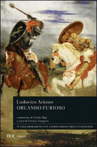 Kniha Orlando furioso Ludovico Ariosto
