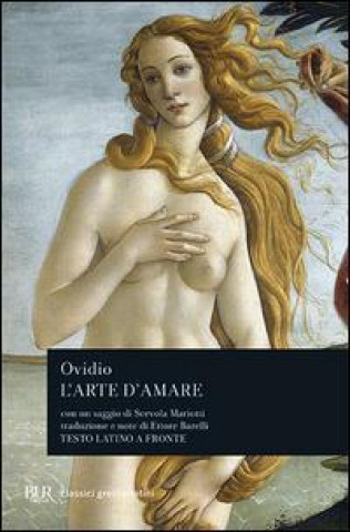 Kniha L'arte di amare P. Nasone Ovidio
