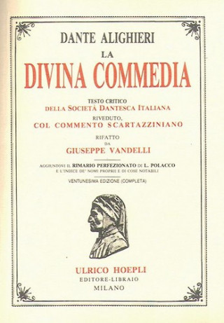 Book La Divina Commedia Dante Alighieri