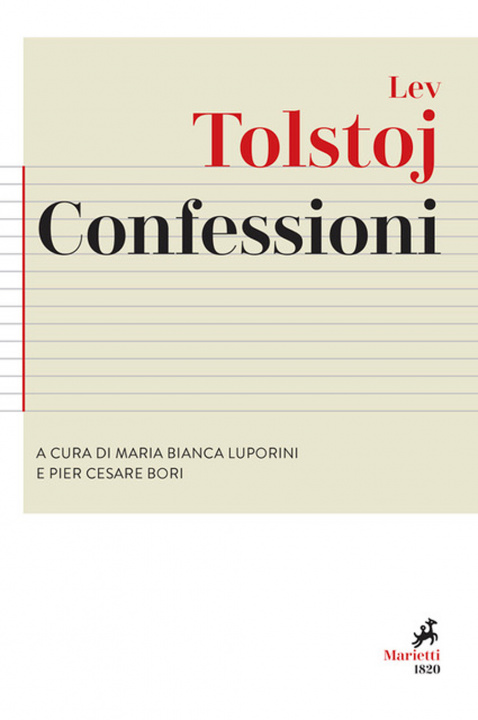 Kniha Confessioni Lev Tolstoj