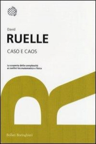 Kniha Caso e caos David Ruelle