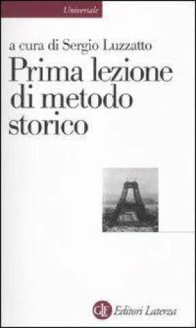 Книга Prima lezione di metodo storico S. Luzzatto