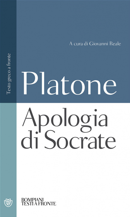 Libro Apologia di Socrate. Testo greco a fronte Platone
