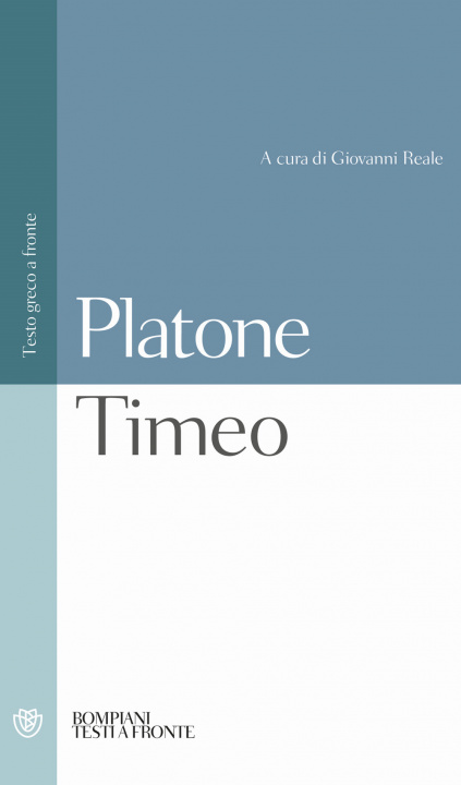 Kniha Timeo. Testo greco a fronte Platone