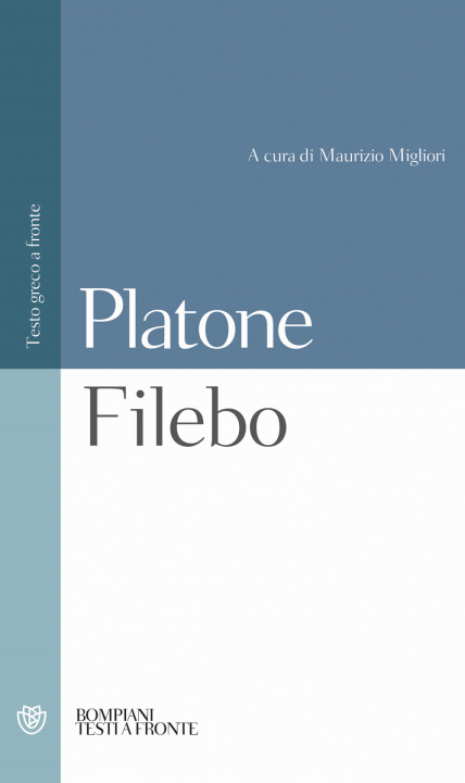 Book Filebo. Testo greco a fronte Platone