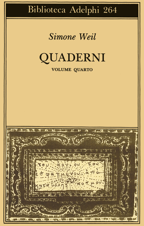 Book Quaderni Simone Weil