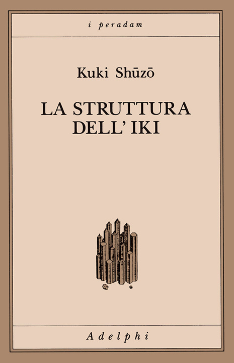 Kniha La struttura dell'iki Shuzo Kuki