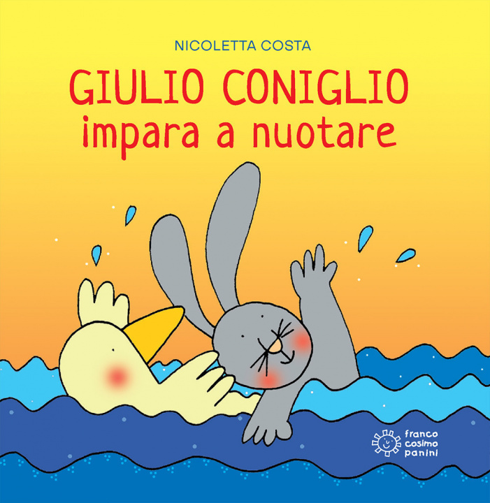 Książka Giulio Coniglio impara a nuotare Nicoletta Costa
