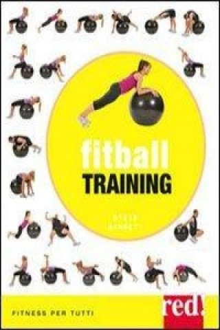 Kniha Fitball training Steve Barret
