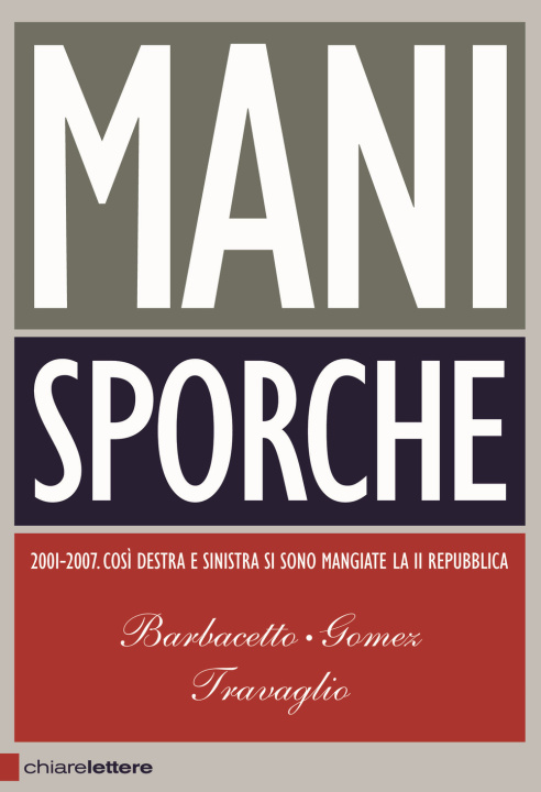 Book Mani sporche Gianni Barbacetto