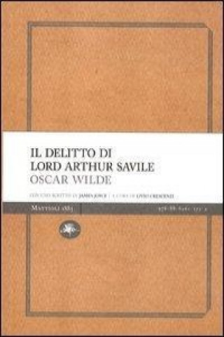 Könyv Il delitto di lord Arthur Savile Oscar Wilde