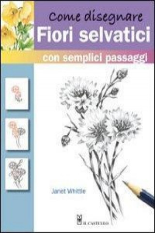 Könyv Come disegnare fiori selvatici Janet Whittle