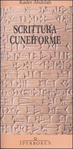 Kniha Scrittura cuneiforme Kader Abdolah