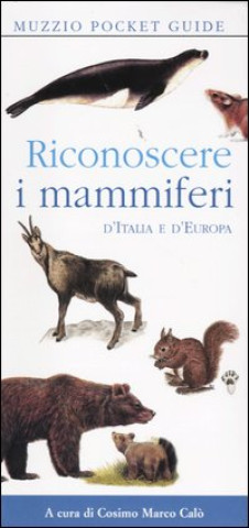 Kniha Riconoscere i mammiferi d'Italia e d'Europa 