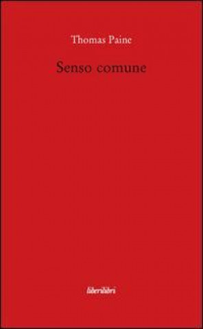 Knjiga Senso comune Thomas Paine