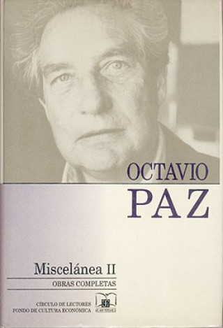 Buch Miscelanea II Octavio Paz