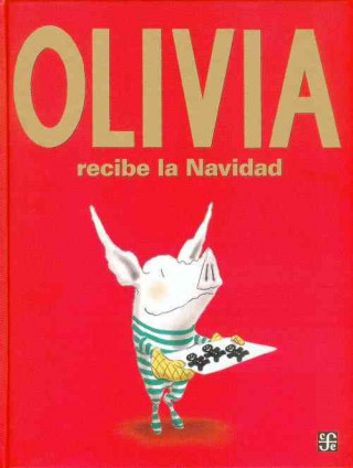 Книга Olivia recibe la Navidad IAN FALCONER