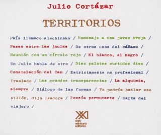 Książka Territorios Julio Cortazar