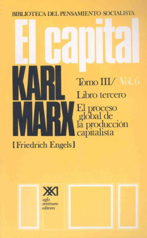 Carte El capital.Tomo 3.Vol VI KARL MARX