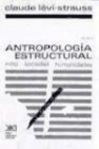 Kniha Antropología estructural 