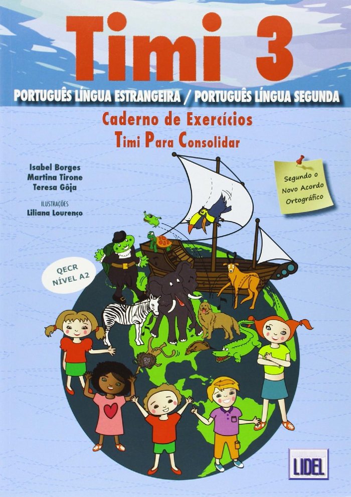 Kniha Timi - Portuguese course for children 