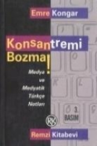 Kniha Konsatremi Bozma Emre Kongar