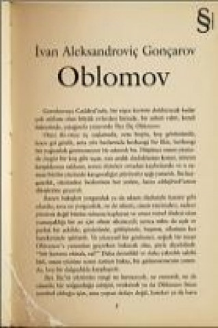 Buch Oblomov ivan Aleksandrovic Goncarov