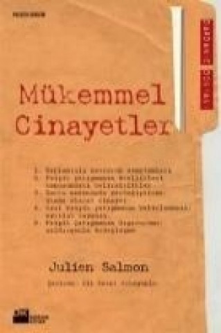 Kniha Mükemmel Cinayetler Julien Salmon