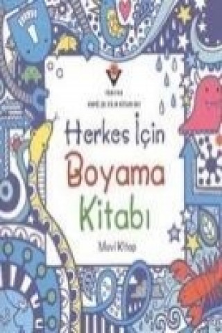 Buch Herkes Icin Boyama Kitabi Mavi Kitap Fiona Watt