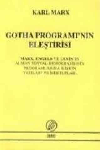 Kniha Gotha Programinin Elestirisi Karl Marx