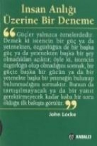 Book Insan Anligi Üzerine Bir Deneme John Locke