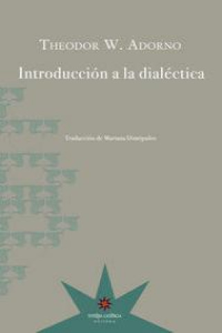 Książka INTRODUCCION A LA DIALECTICA 