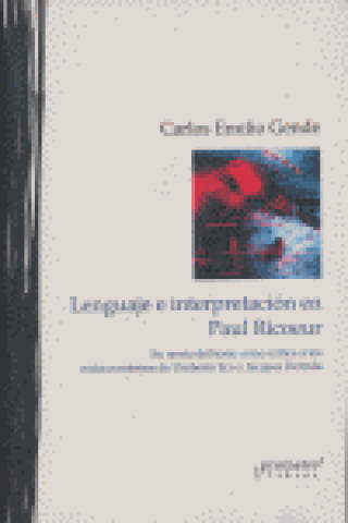 Knjiga LENGUAJE E INTERPRETACION EN PAUL RICOEUR GENDE