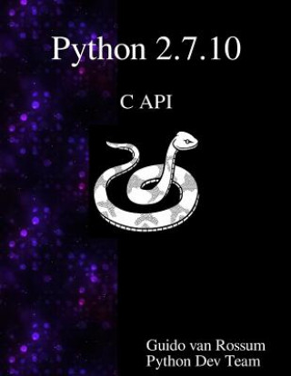 Könyv Python 2.7.10 C API Guido Van Rossum