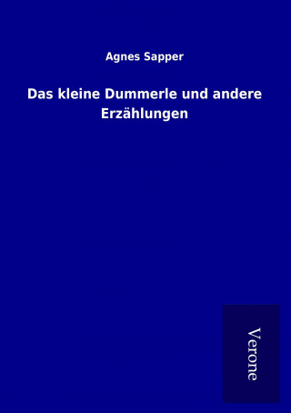 Kniha kleine Dummerle und andere Erzahlungen Agnes Sapper