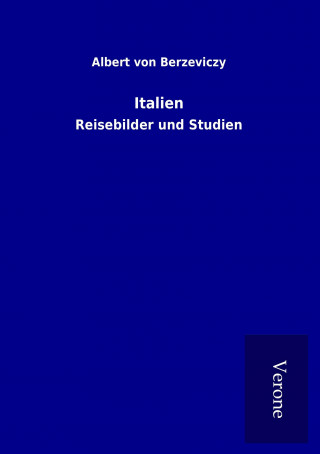 Book Italien Albert von Berzeviczy