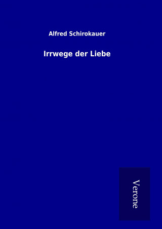 Buch Irrwege der Liebe Alfred Schirokauer