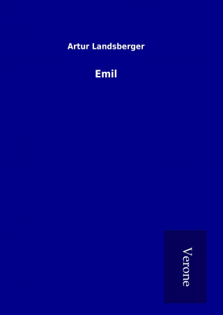 Knjiga Emil Artur Landsberger