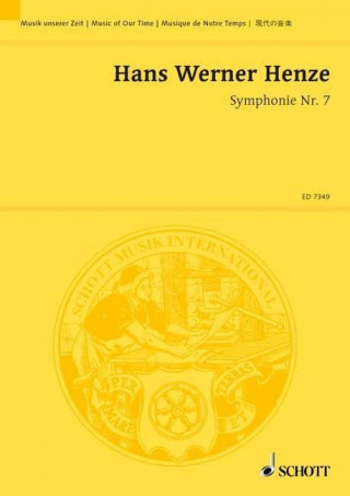 Kniha Symphonie Nr. 7 Hans Werner Henze