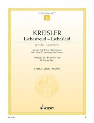 Kniha Liebesfreud - Liebesleid Fritz Kreisler