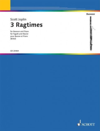 Buch Drei Ragtimes Scott Joplin