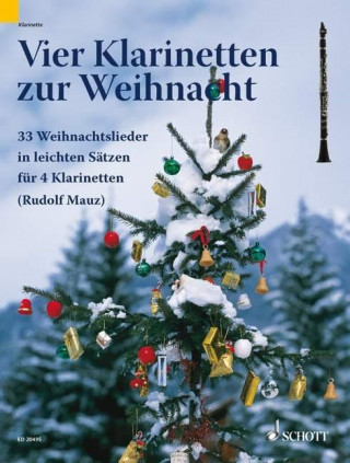 Kniha Vier Klarinetten zur Weihnacht 