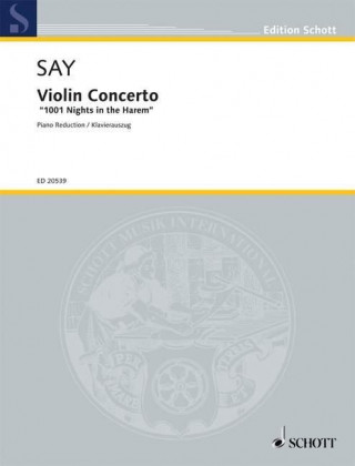 Carte Violinkonzert. Klavierauszug mit Solostimme. Fazil Say