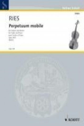 Książka Perpetuum mobile op. 34/5 Franz Ries